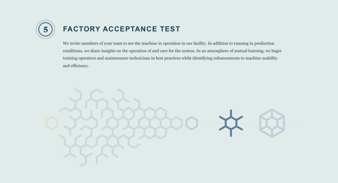 AMS Proprietary Way Phase 5: Factory Acceptance Test